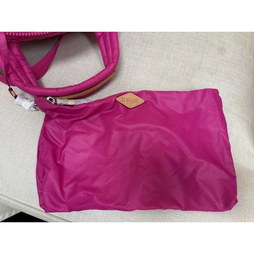 MZ Wallace Fuchsia Pink Sequin Sutton Deluxe - NWT